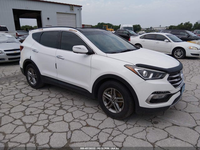 2017 Hyundai Santa Fe Sport 2.4l მანქანა იყიდება აუქციონზე, vin: 5XYZU3LB1HG399758, აუქციონის ნომერი: 45138332