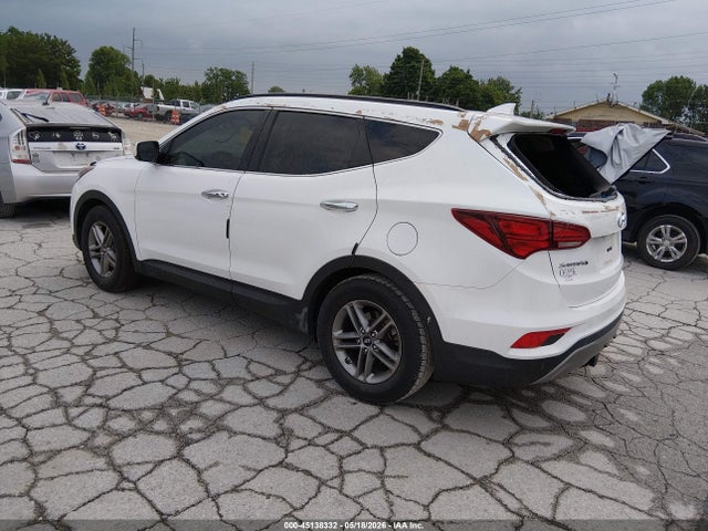 2017 Hyundai Santa Fe Sport 2.4l მანქანა იყიდება აუქციონზე, vin: 5XYZU3LB1HG399758, აუქციონის ნომერი: 45138332