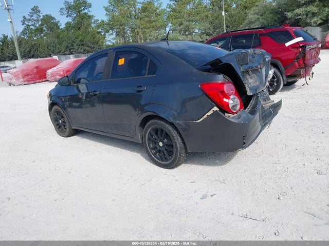 Продажа на аукционе авто 2013 Chevrolet Sonic Ls Auto, vin: 1G1JA5SH6D4111872, номер лота: 45138334