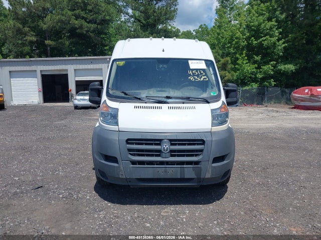 45138365 :رقم المزاد ، 3C6URVJG5GE122586 vin ، 2016 Ram Promaster 3500 High Roof مزاد بيع