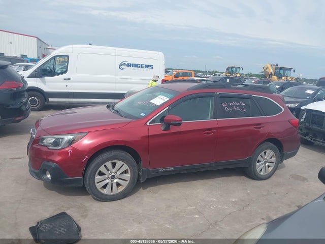 2019 Subaru Outback 2.5i Premium მანქანა იყიდება აუქციონზე, vin: 4S4BSAFC6K3251127, აუქციონის ნომერი: 45138366