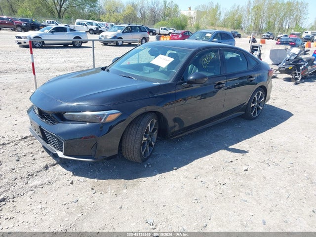 45138369 :رقم المزاد ، 2HGFE4F85SH305039 vin ، 2025 Honda Civic Hybrid Sport/sport Touring مزاد بيع