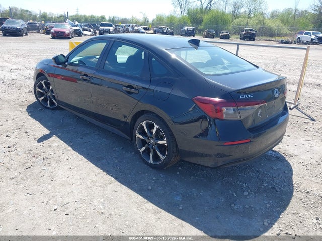 45138369 :رقم المزاد ، 2HGFE4F85SH305039 vin ، 2025 Honda Civic Hybrid Sport/sport Touring مزاد بيع