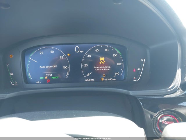 45138369 :رقم المزاد ، 2HGFE4F85SH305039 vin ، 2025 Honda Civic Hybrid Sport/sport Touring مزاد بيع