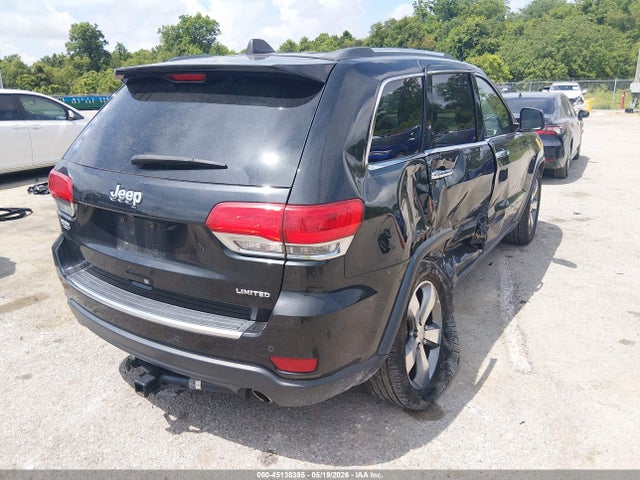 2016 Jeep Grand Cherokee Limited მანქანა იყიდება აუქციონზე, vin: 1C4RJEBG6GC448568, აუქციონის ნომერი: 45138395