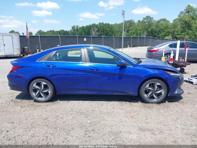 Продажа на аукционе авто 2021 Hyundai Elantra Limited, vin: KMHLP4AG2MU120081, номер лота: 45138402