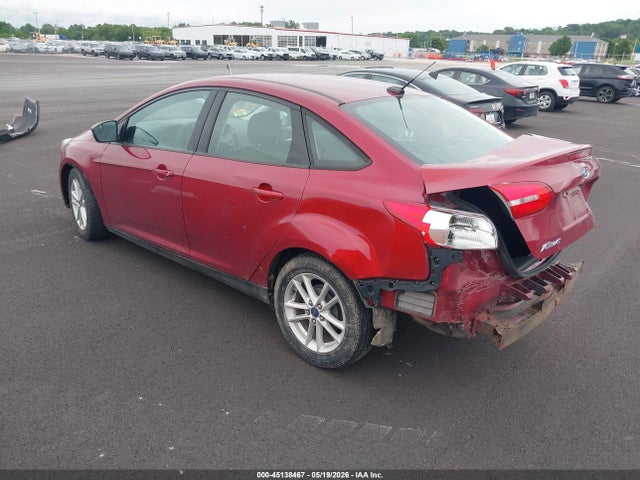 2015 Ford Focus Se მანქანა იყიდება აუქციონზე, vin: 1FADP3F21FL287398, აუქციონის ნომერი: 45138467