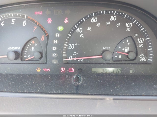 2002 Toyota Camry Le მანქანა იყიდება აუქციონზე, vin: 4T1BE32K72U022871, აუქციონის ნომერი: 45138502