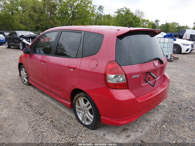 45138521 :رقم المزاد ، JHMGD38677S053014 vin ، 2007 Honda Fit Sport مزاد بيع