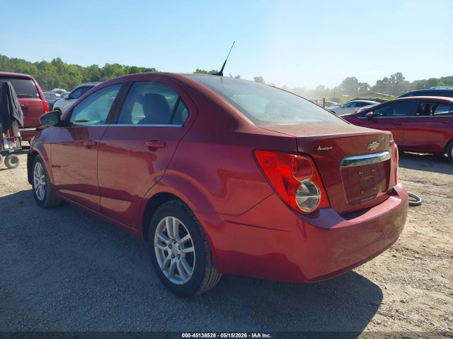 Продажа на аукционе авто 2012 Chevrolet Sonic 2lt, vin: 1G1JC5SH1C4170420, номер лота: 45138528