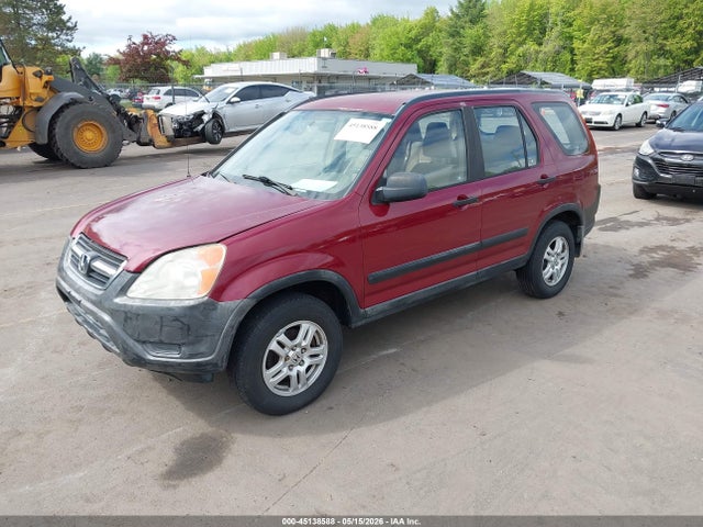 2002 Honda Cr-v Lx მანქანა იყიდება აუქციონზე, vin: JHLRD78402C045357, აუქციონის ნომერი: 45138588