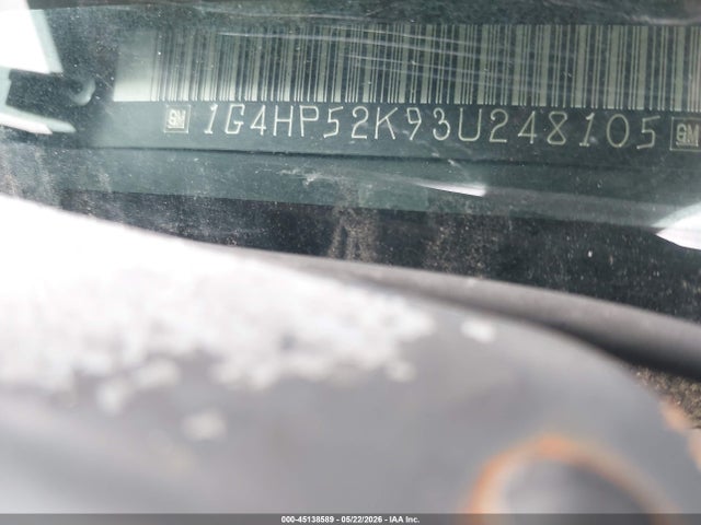 Продаж на аукціоні авто 2003 Buick Lesabre Custom, vin: 1G4HP52K93U248105, номер лоту: 45138589