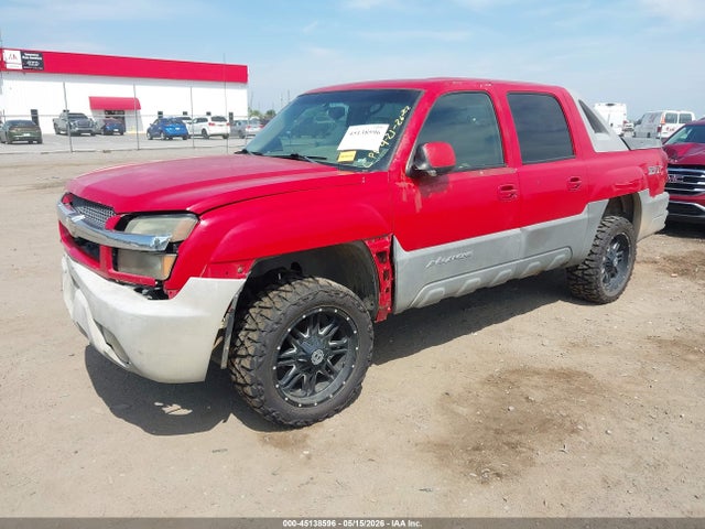 Aukcja sprzedaży 2002 Chevrolet Avalanche 1500, vin: 3GNEK13T02G354215, numer aukcji: 45138596