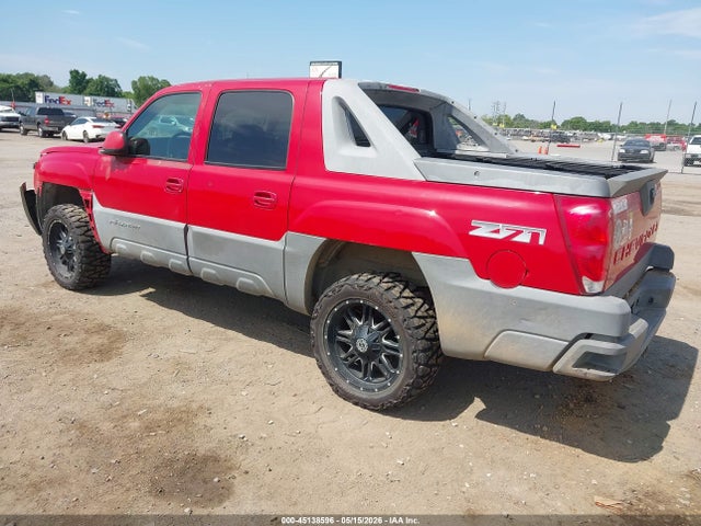 Aukcja sprzedaży 2002 Chevrolet Avalanche 1500, vin: 3GNEK13T02G354215, numer aukcji: 45138596