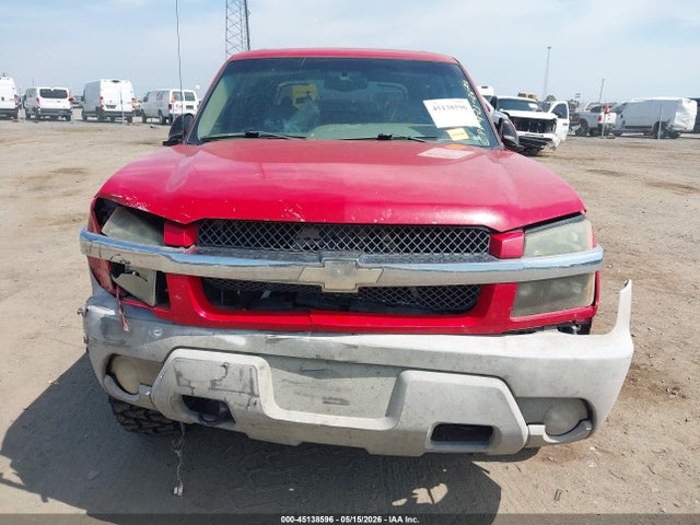 Aukcja sprzedaży 2002 Chevrolet Avalanche 1500, vin: 3GNEK13T02G354215, numer aukcji: 45138596