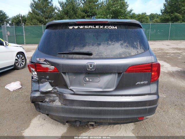 Продаж на аукціоні авто 2017 Honda Pilot Ex-l, vin: 5FNYF6H59HB004145, номер лоту: 45138642