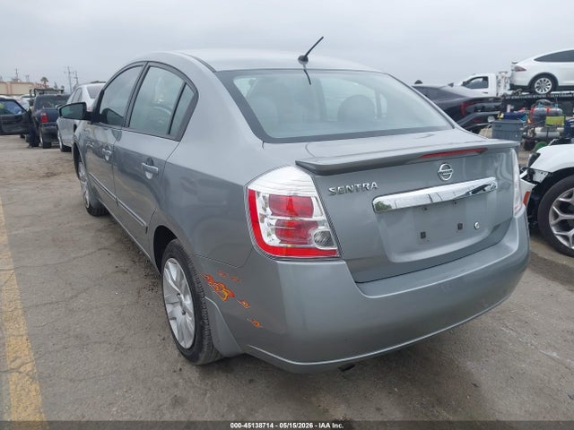 2012 Nissan Sentra 2.0 S მანქანა იყიდება აუქციონზე, vin: 3N1AB6AP2CL779229, აუქციონის ნომერი: 45138714