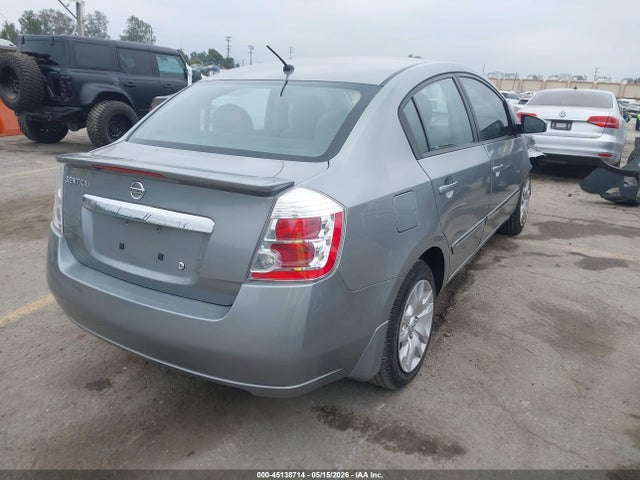 2012 Nissan Sentra 2.0 S მანქანა იყიდება აუქციონზე, vin: 3N1AB6AP2CL779229, აუქციონის ნომერი: 45138714