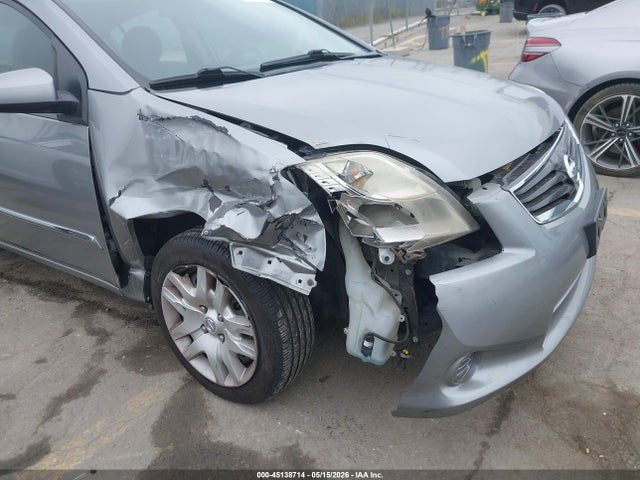 2012 Nissan Sentra 2.0 S მანქანა იყიდება აუქციონზე, vin: 3N1AB6AP2CL779229, აუქციონის ნომერი: 45138714