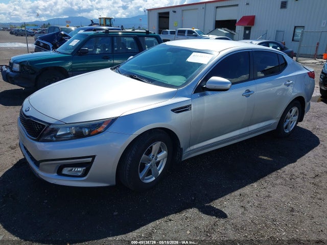 2015 Kia Optima Lx მანქანა იყიდება აუქციონზე, vin: 5XXGM4A75FG512074, აუქციონის ნომერი: 45138726