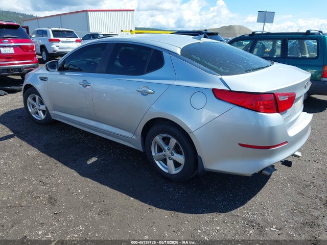 2015 Kia Optima Lx მანქანა იყიდება აუქციონზე, vin: 5XXGM4A75FG512074, აუქციონის ნომერი: 45138726