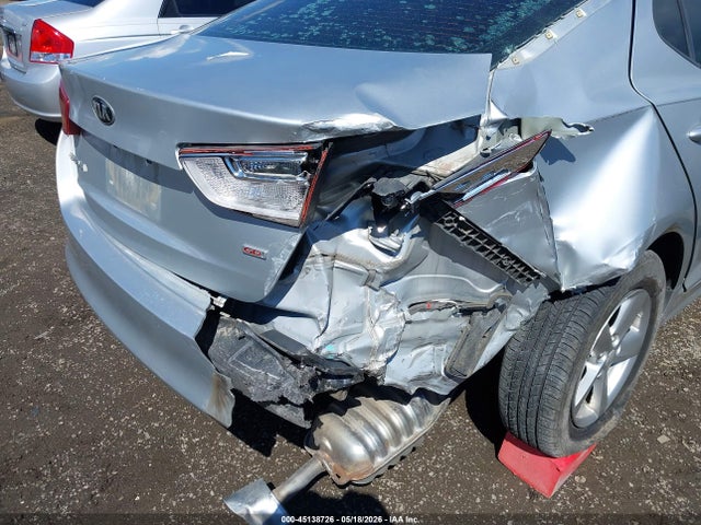 2015 Kia Optima Lx მანქანა იყიდება აუქციონზე, vin: 5XXGM4A75FG512074, აუქციონის ნომერი: 45138726