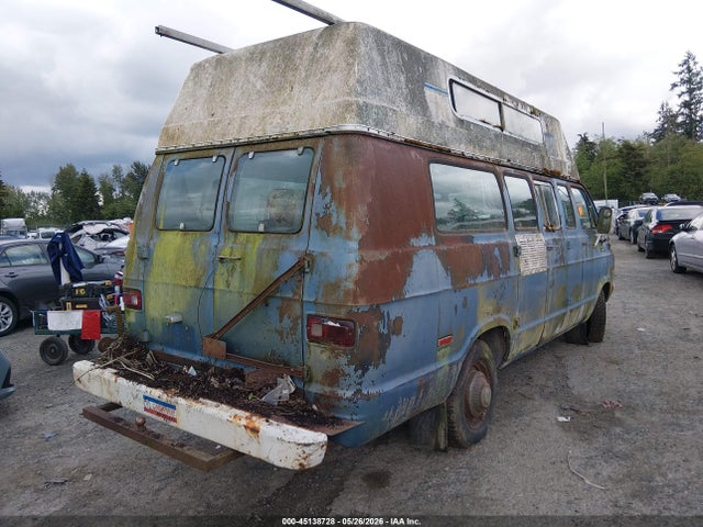 1977 Dodge Van Tr მანქანა იყიდება აუქციონზე, vin: B35BE7K103404, აუქციონის ნომერი: 45138728