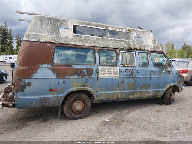 1977 Dodge Van Tr მანქანა იყიდება აუქციონზე, vin: B35BE7K103404, აუქციონის ნომერი: 45138728
