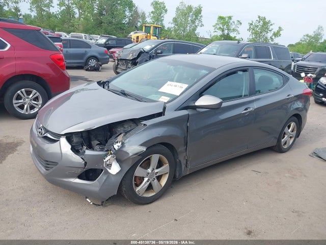 2013 Hyundai Elantra Gls მანქანა იყიდება აუქციონზე, vin: 5NPDH4AE6DH395127, აუქციონის ნომერი: 45138736
