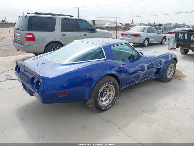 45138747 :رقم المزاد ، 00001Z8748S414910 vin ، 1978 Chevrolet Corvette مزاد بيع