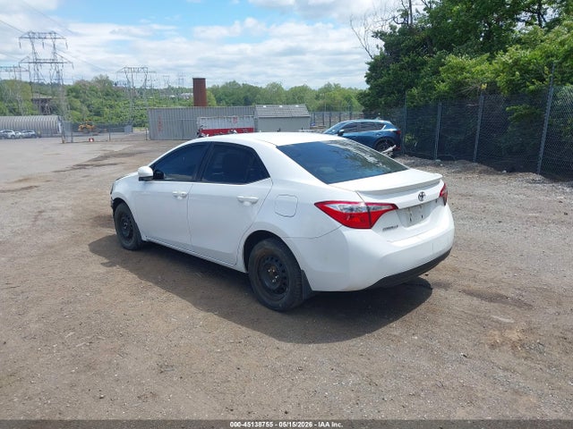 2016 Toyota Corolla L მანქანა იყიდება აუქციონზე, vin: 2T1BURHE7GC559546, აუქციონის ნომერი: 45138755