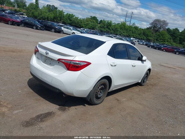 2016 Toyota Corolla L მანქანა იყიდება აუქციონზე, vin: 2T1BURHE7GC559546, აუქციონის ნომერი: 45138755
