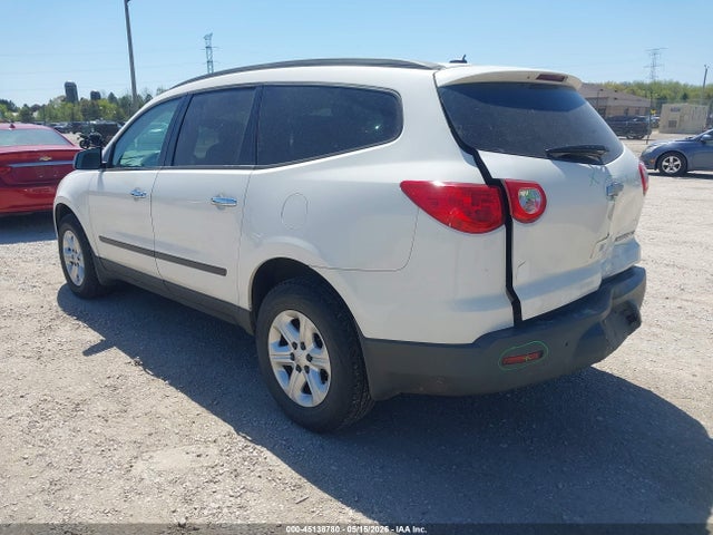 45138780 :رقم المزاد ، 1GNKREED7CJ402109 vin ، 2012 Chevrolet Traverse Ls مزاد بيع