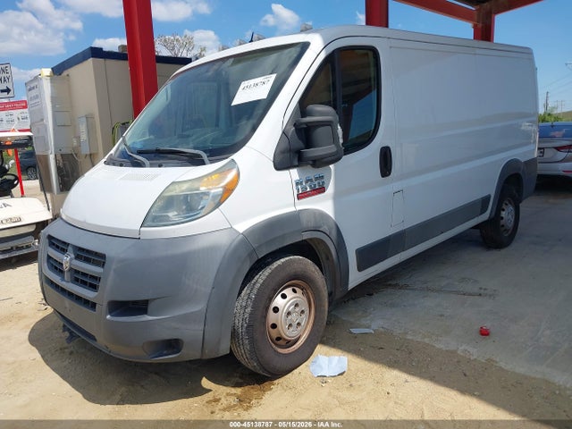 45138787 :رقم المزاد ، 3C6TRVAG9GE114888 vin ، 2016 Ram Promaster 1500 Low Roof مزاد بيع