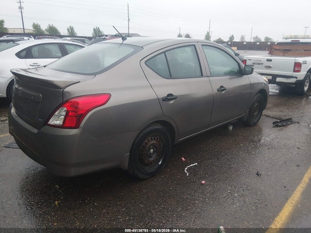 45138793 :رقم المزاد ، 3N1CN7AP7GL835953 vin ، 2016 Nissan Versa 1.6 S+ مزاد بيع