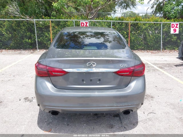Aukcja sprzedaży 2018 Infiniti Q50 3.0t Luxe, vin: JN1EV7AP8JM360707, numer aukcji: 45138815