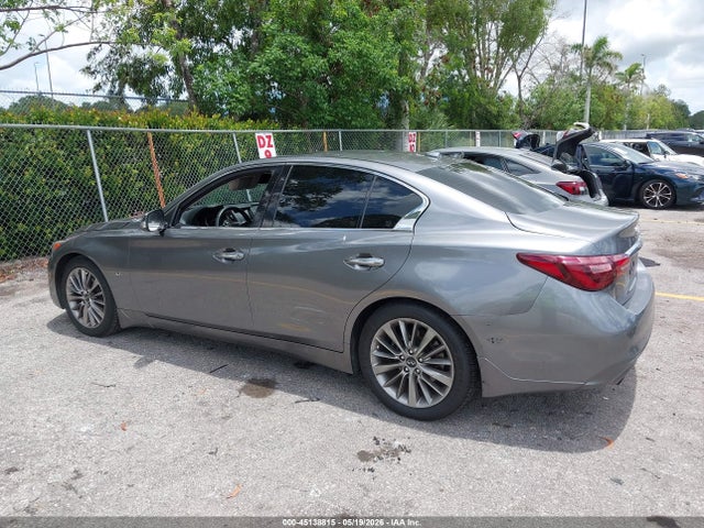 Aukcja sprzedaży 2018 Infiniti Q50 3.0t Luxe, vin: JN1EV7AP8JM360707, numer aukcji: 45138815