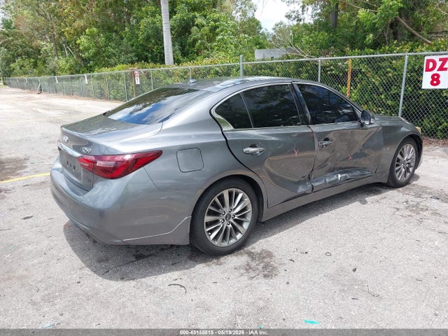 Aukcja sprzedaży 2018 Infiniti Q50 3.0t Luxe, vin: JN1EV7AP8JM360707, numer aukcji: 45138815