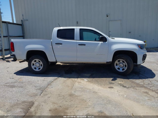 2022 Chevrolet Colorado 2wd  Short Box Wt მანქანა იყიდება აუქციონზე, vin: 1GCGSBEA2N1332304, აუქციონის ნომერი: 45138819
