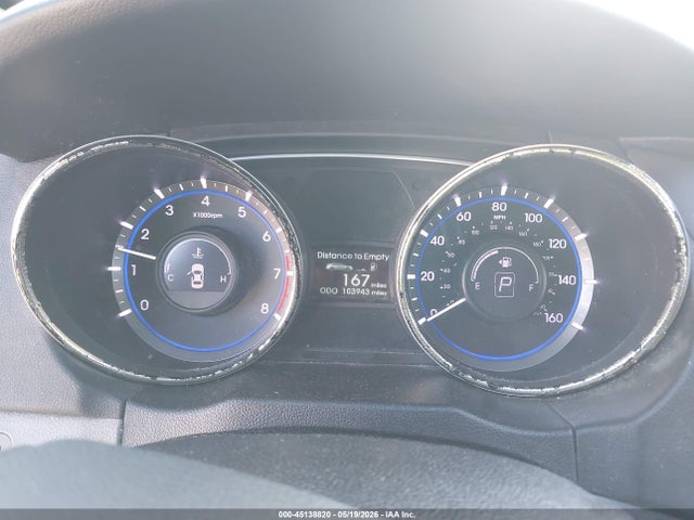 2013 Hyundai Sonata Se მანქანა იყიდება აუქციონზე, vin: 5NPEC4AC6DH693226, აუქციონის ნომერი: 45138820