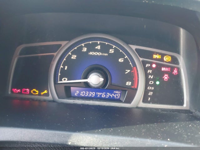 45138829 :رقم المزاد ، 2HGFG1B87BH519397 vin ، 2011 Honda Civic Ex مزاد بيع