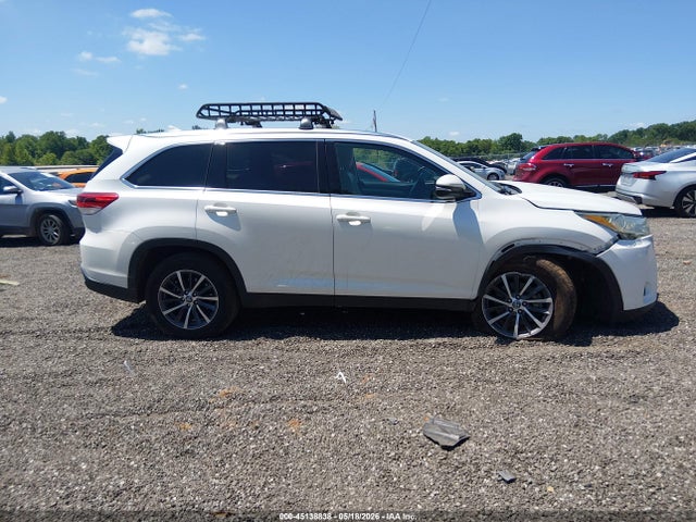 Aukcja sprzedaży 2019 Toyota Highlander Xle, vin: 5TDKZRFH8KS569498, numer aukcji: 45138838