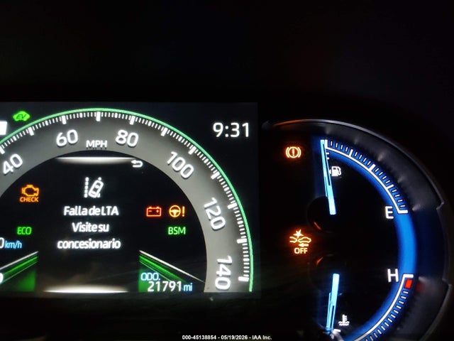 JTM16RFV4SD160288 Toyota Rav4 Hybrid Se