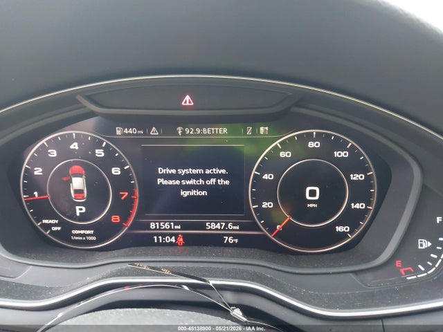 Продажа на аукционе авто 2018 Audi A5 2.0t Premium, vin: WAUENCF54JA133042, номер лота: 45138900