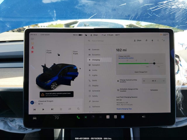 5YJYGDEE7LF009083 Tesla Model Y Long Range Dual Motor All-wheel Drive