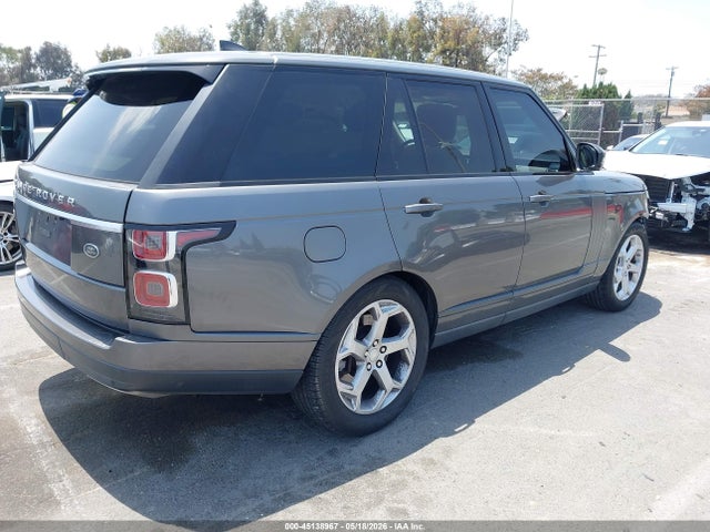 Auction sale of the 2018 Land Rover Range Rover 3.0l V6 Supercharged Hse, vin: SALGS2SVXJA394348, lot number: 45138967