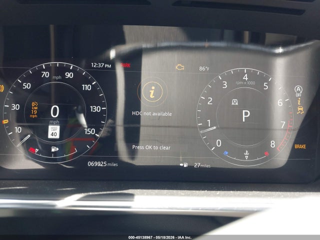 Auction sale of the 2018 Land Rover Range Rover 3.0l V6 Supercharged Hse, vin: SALGS2SVXJA394348, lot number: 45138967