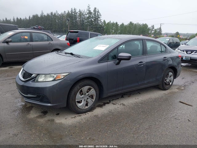 Продажа на аукционе авто 2014 Honda Civic Lx, vin: 19XFB2F51EE042047, номер лота: 45139092