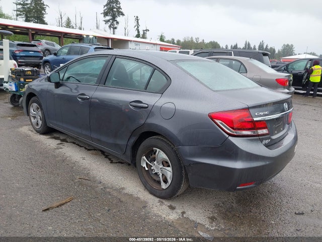 Продажа на аукционе авто 2014 Honda Civic Lx, vin: 19XFB2F51EE042047, номер лота: 45139092