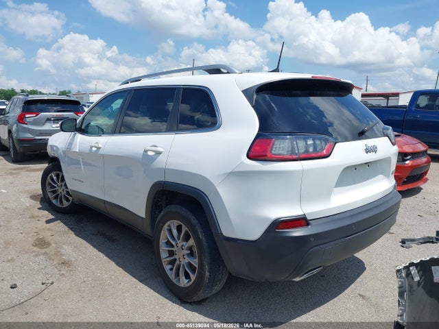 2019 Jeep Cherokee Latitude Plus Fwd მანქანა იყიდება აუქციონზე, vin: 1C4PJLLN0KD215846, აუქციონის ნომერი: 45139094